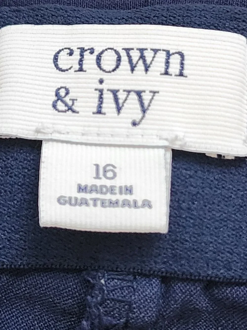 Crown & Ivy Ladies Skort, Size 16